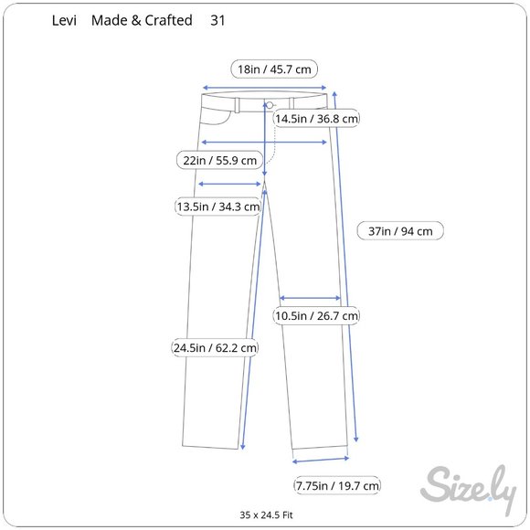 Levi's Made & Crafted Women's 31 Barrel Crop Wide Leg High Rise Jeans - Picture 8 of 8